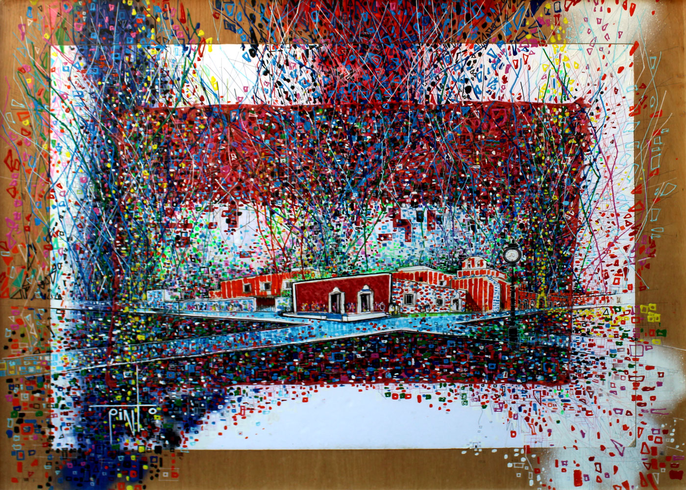 Zací, Ciudad de los Muros Rojos de Mauricio Pinto